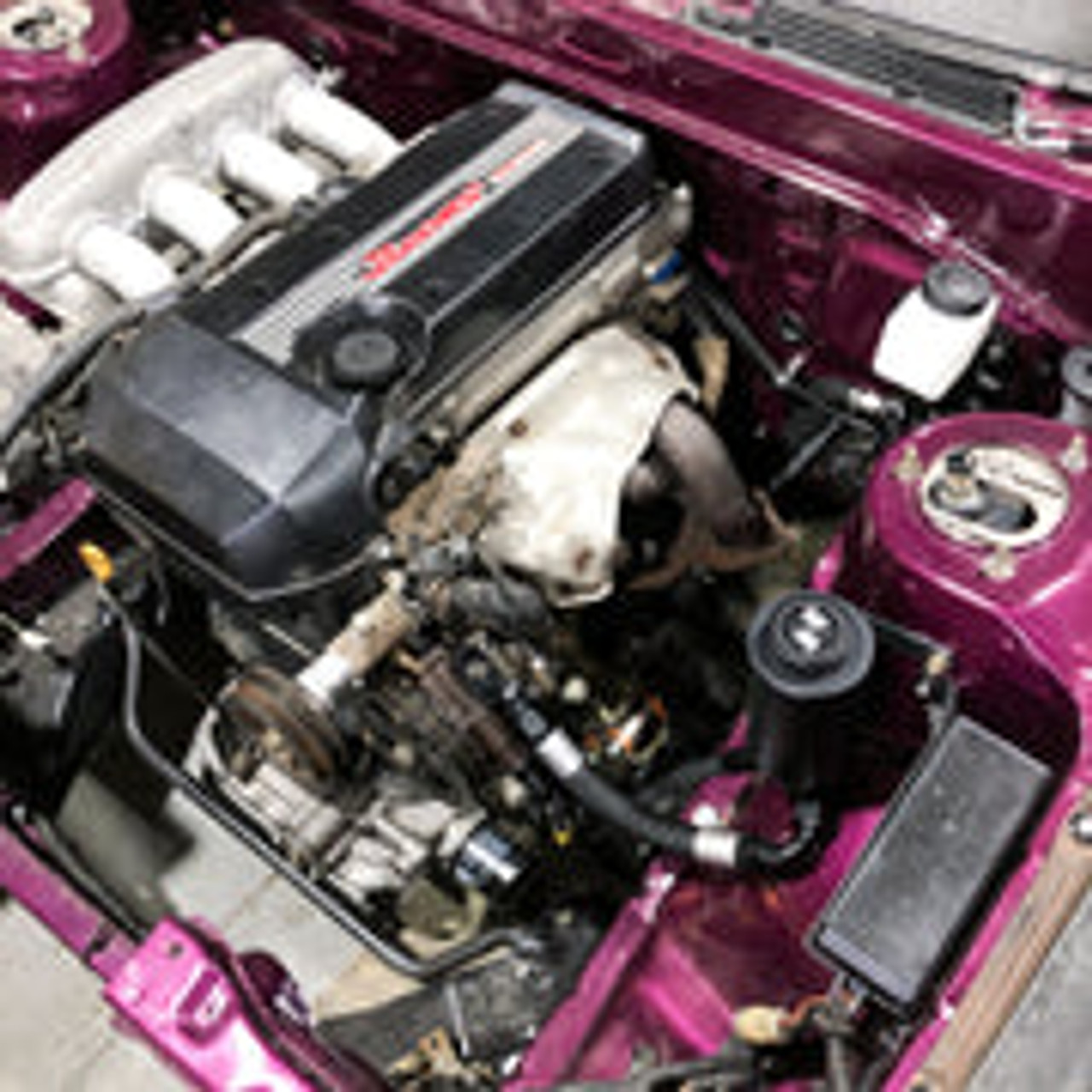 Chase Bays 83-87 Toyota AE86 Corolla Single Piston Brake Booster Delete Brake Line Relocation