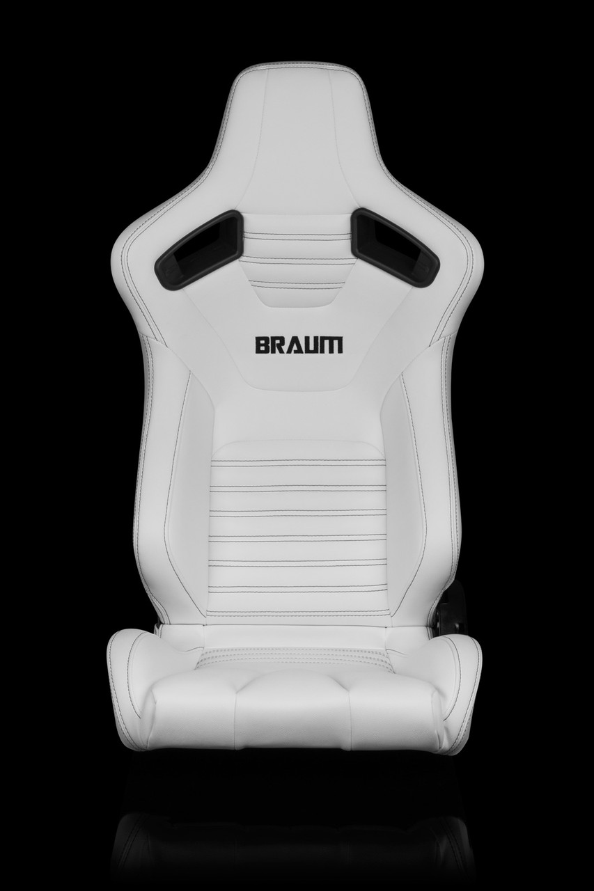 BRAUM ELITE-X (WHITE LEATHERETTE) – PAIR