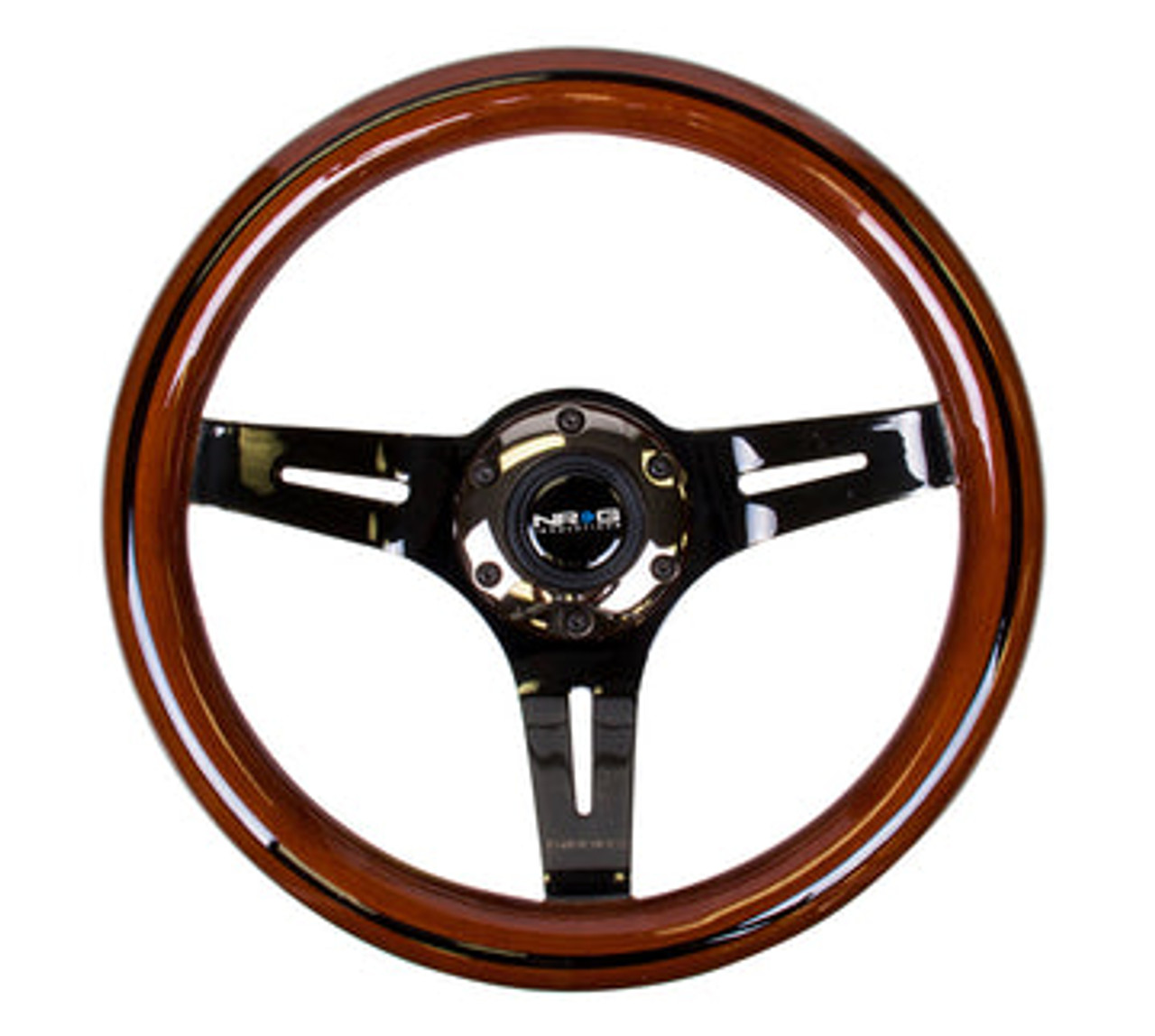 NRG 310MM WOOD GRAIN STEERING WHEEL