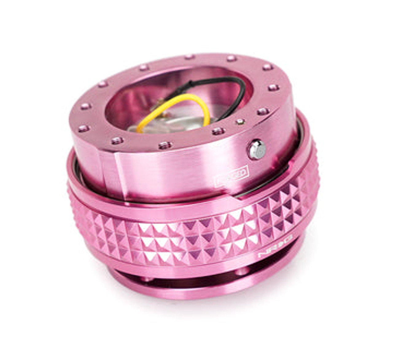 NRG Quick Release Kit - Pyramid Edition - Pink Body / Pink Pyramid Ring