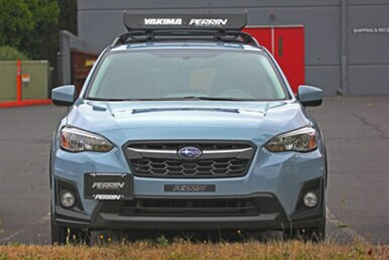 Perrin License Plate Relocate for Crosstrek