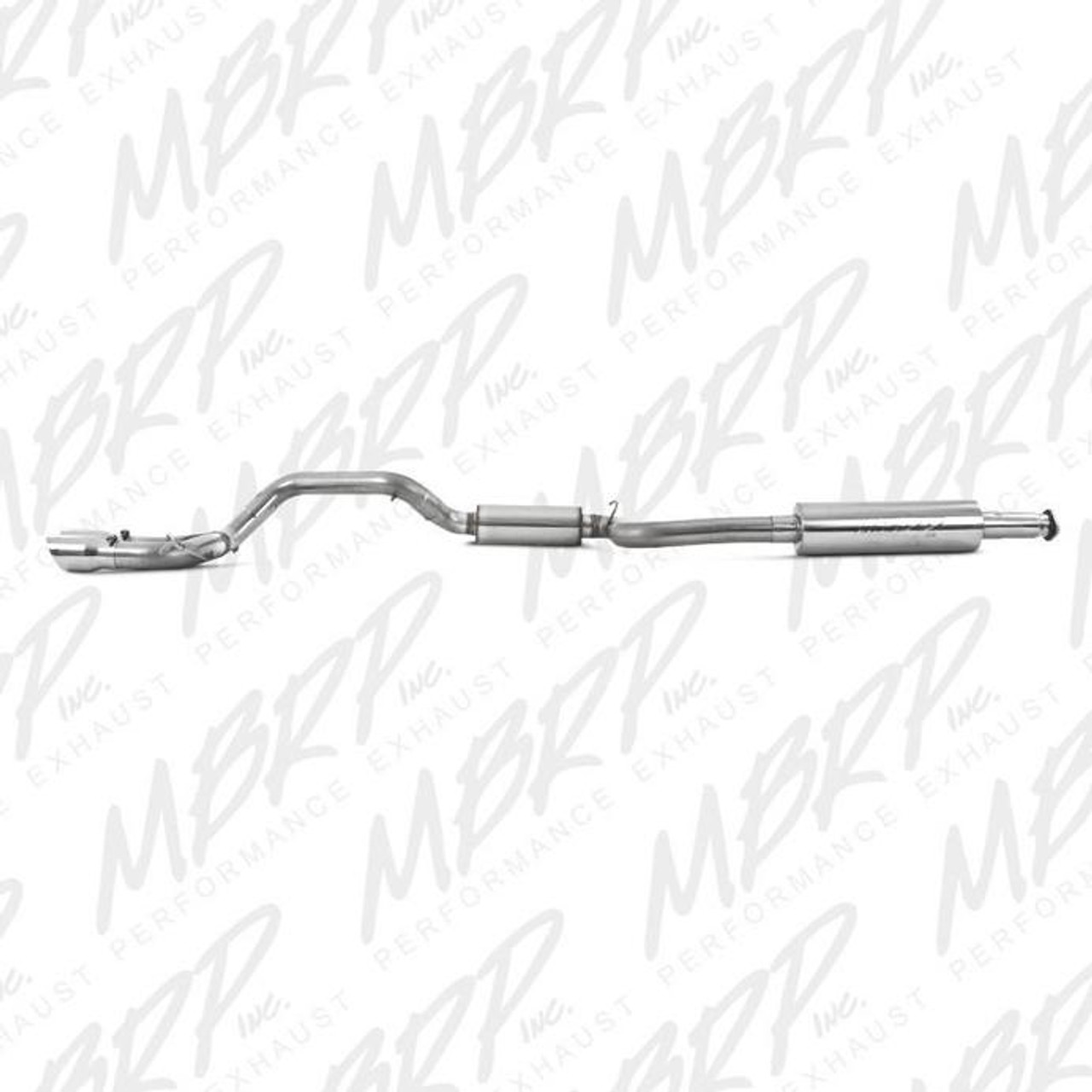 MBRP Ecoboost 3" Cat Back - Dual Center Outlet, T304 2013-2018 Ford Focus ST 2.0L