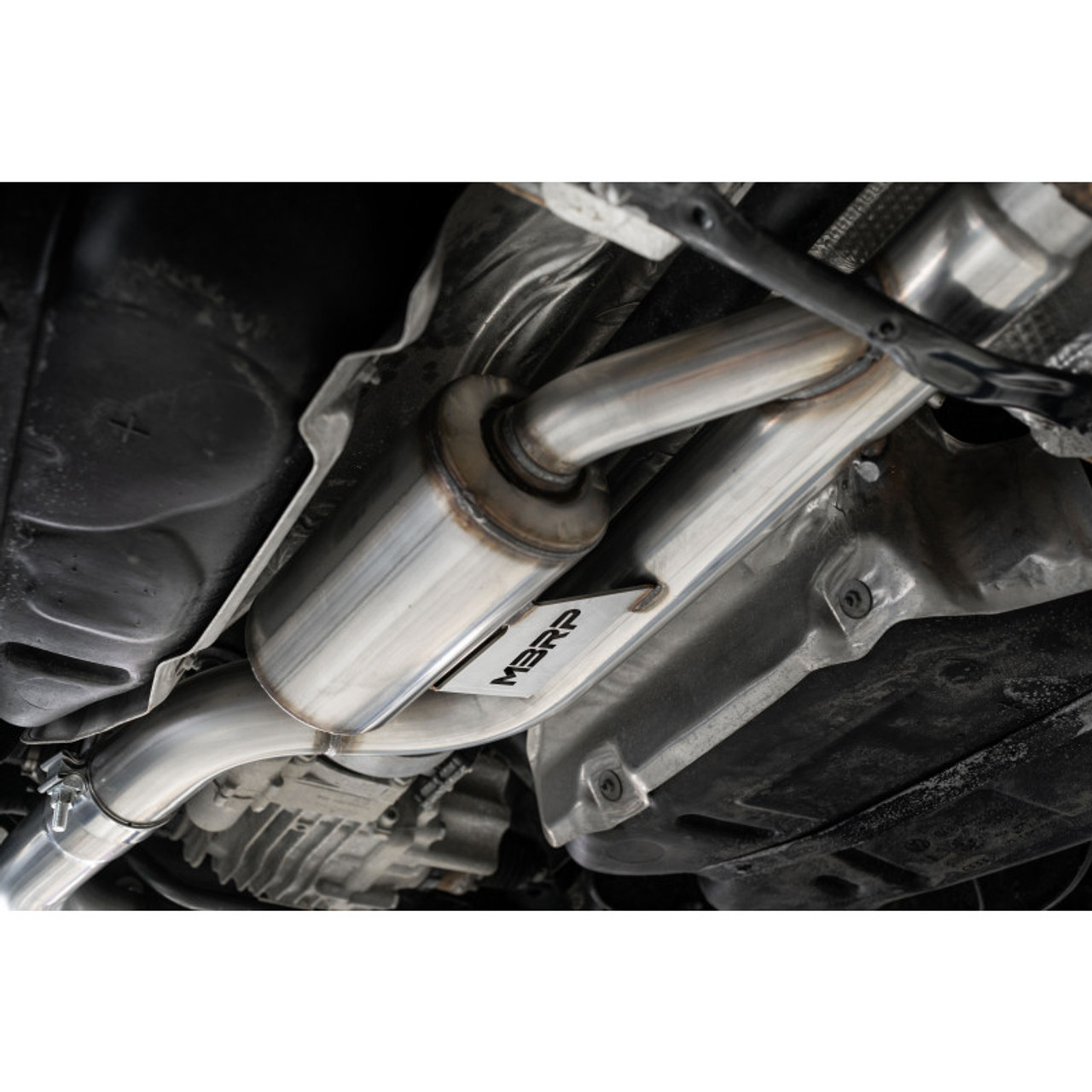 MBRP Exhaust 3" Cat Back, Quad Split Rear, T304