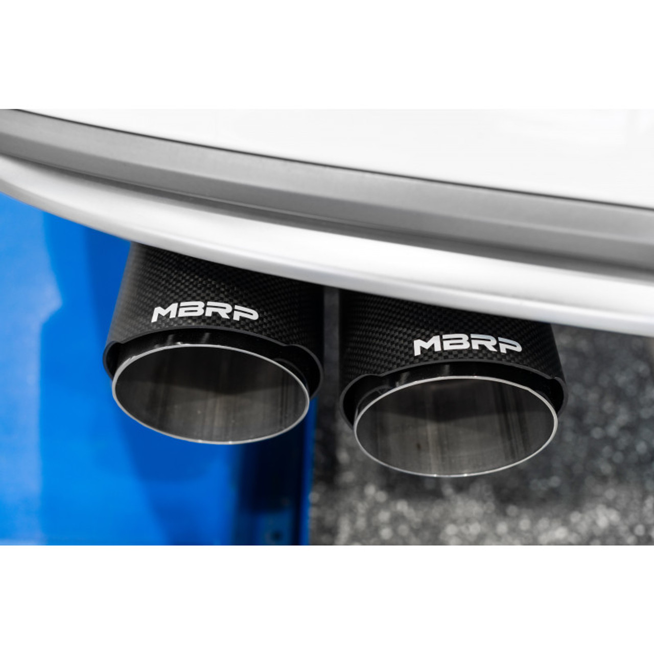 MBRP Exhaust 3" Cat Back, Quad Split Rear, T304