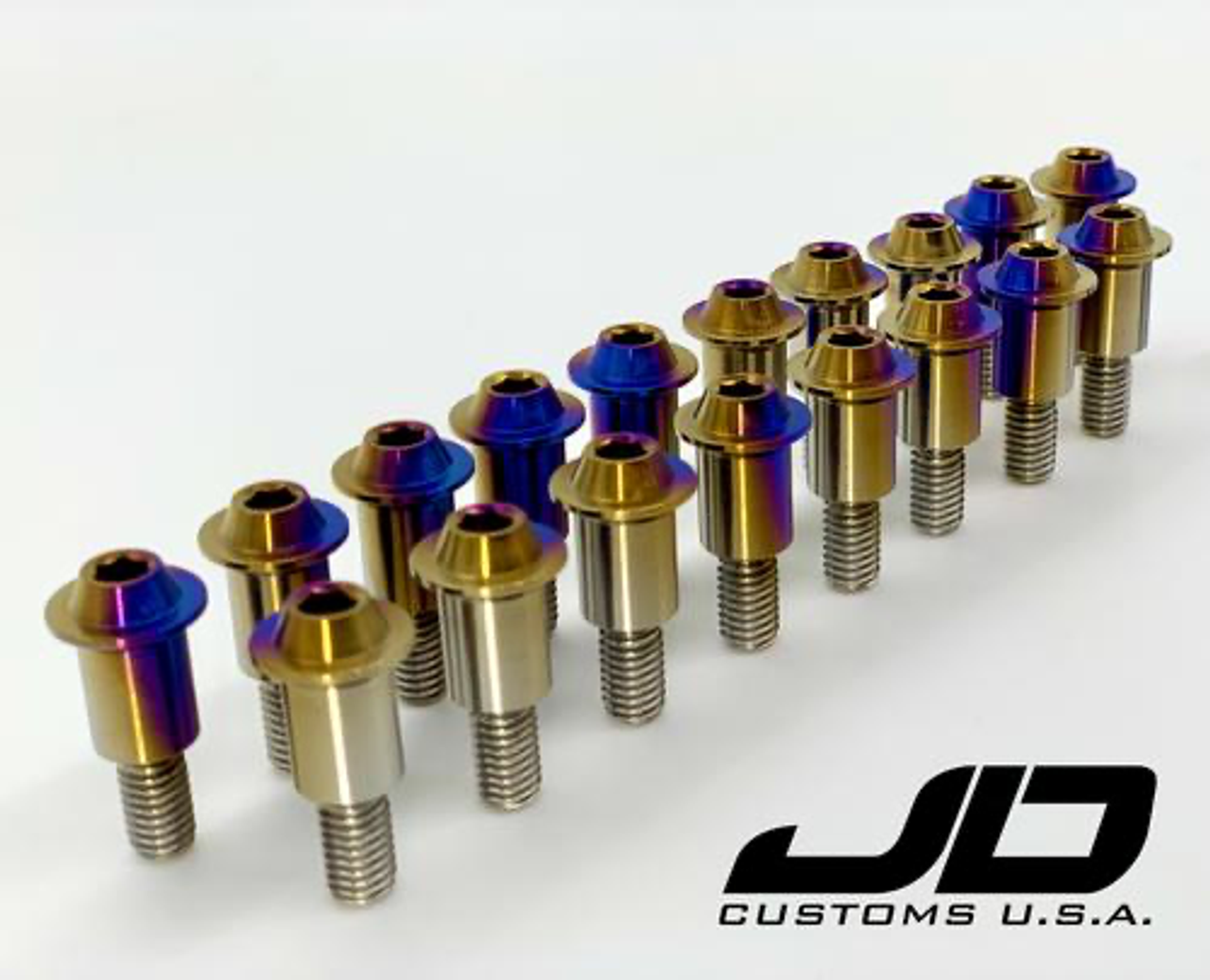 JDC Titanium Full Engine Bay Hardware Replacement Kit (Evo X)