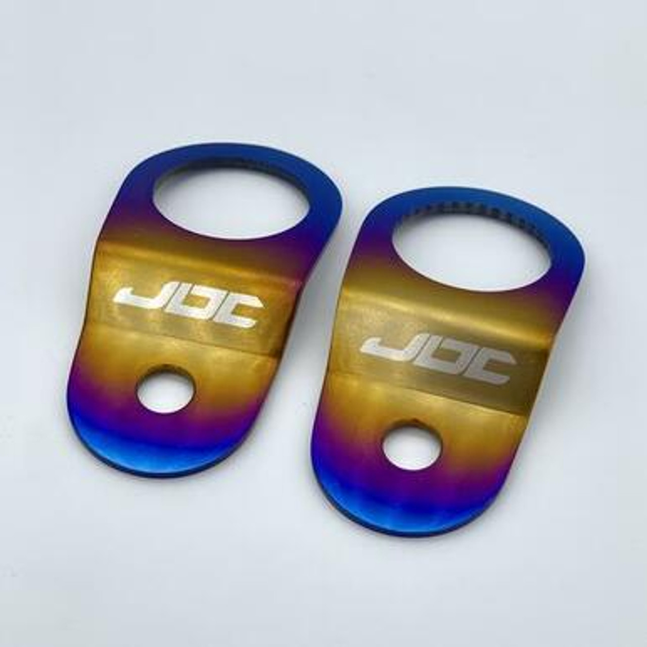 JDC Titanium Radiator Stay Brackets (Evo 8/9/Universal)