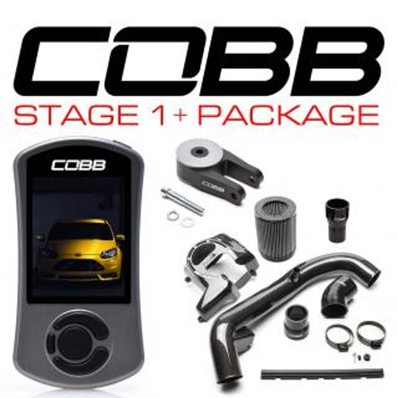 Cobb 13-18 Ford Focus ST Stage 1 + Carbon Fiber Power Package
