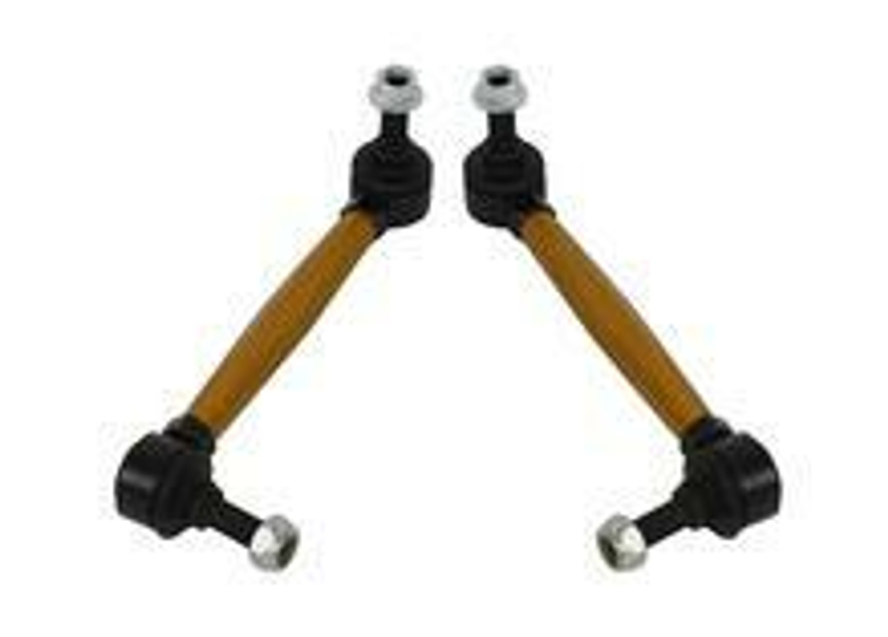 Sway Bar Link Kit; Heavy Duty; Adjustable Steel Ball