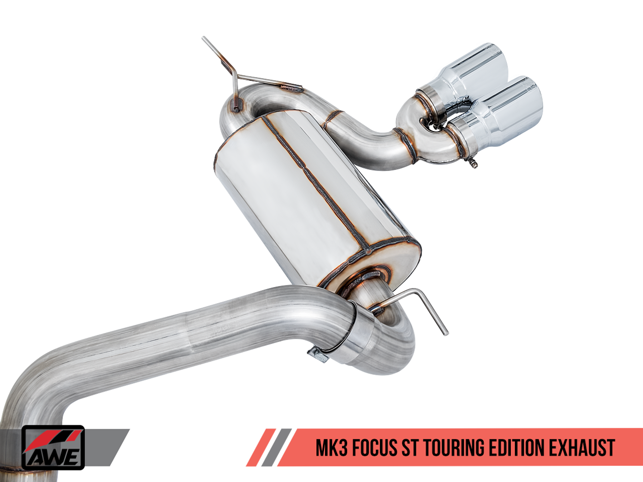 AWE Track Edition Cat-back Exhaust for Ford Focus ST