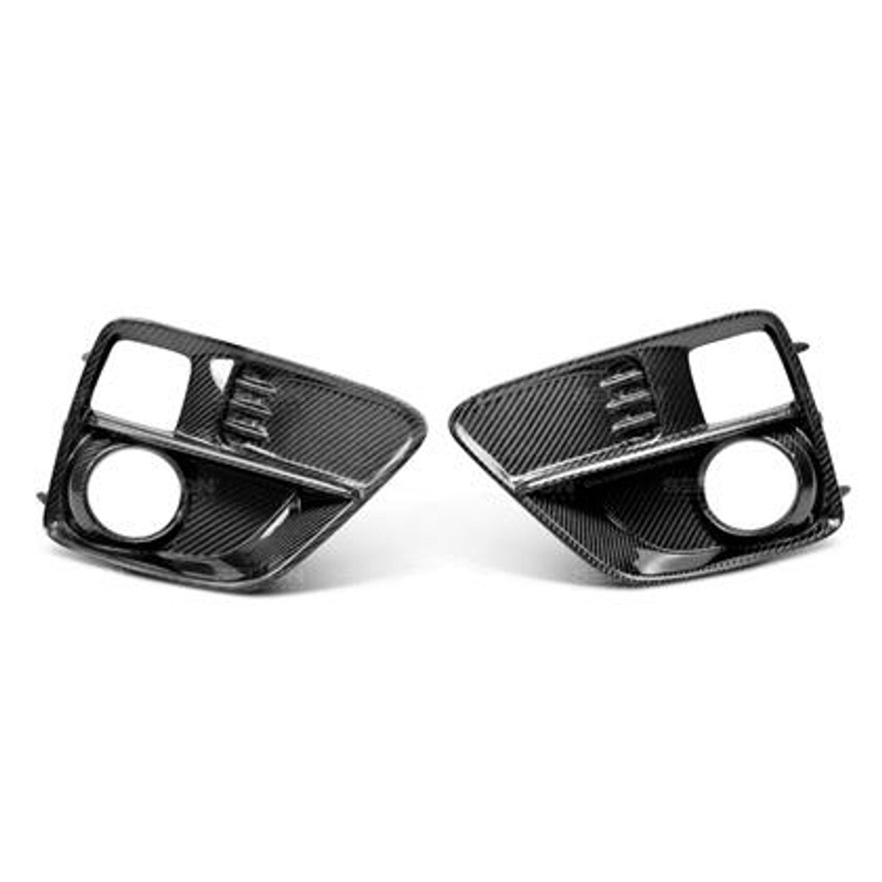 SEIBON CARBON FIBER FOG LIGHT SURROUND FOR 2015-2017 SUBARU WRX / STI