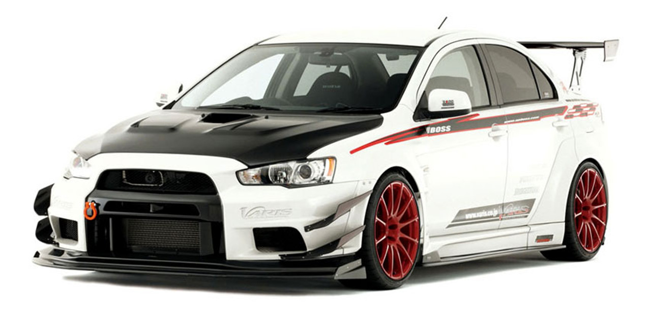 Varis Mitsubishi EVO X Rear Fender Set - 6 Pieces (L+R Set