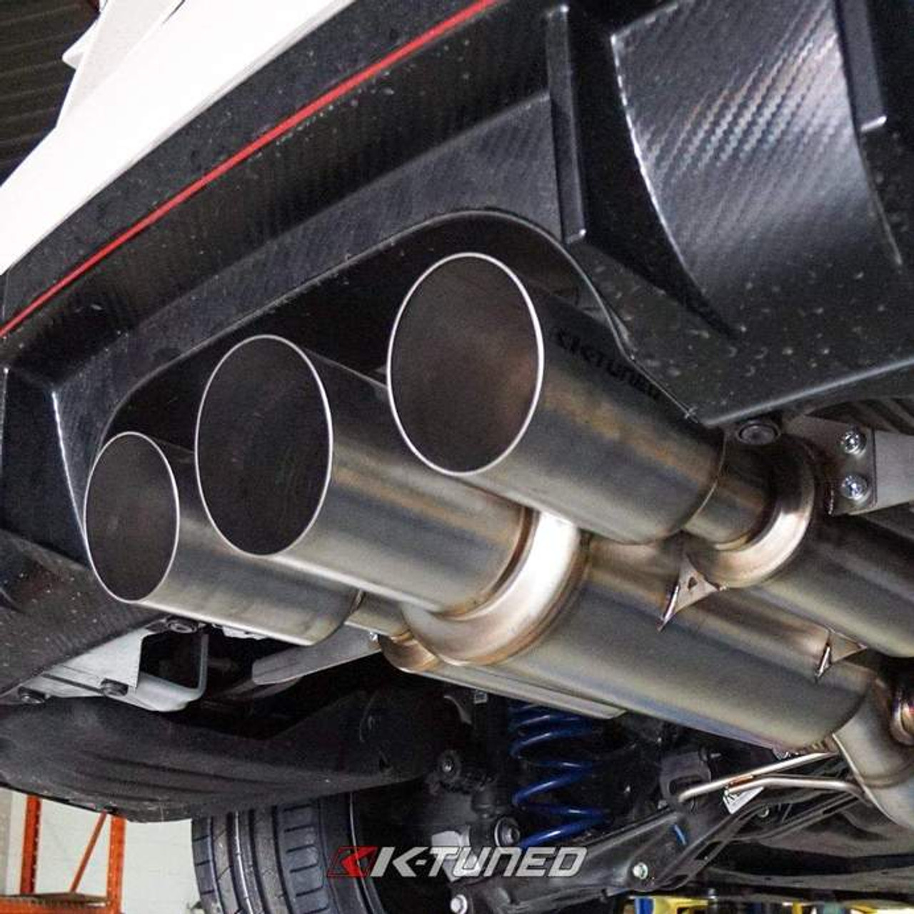 K-Tuned 304SS 3" Cat-Back Exhaust | 2017+ Honda Civic Type-R FK8