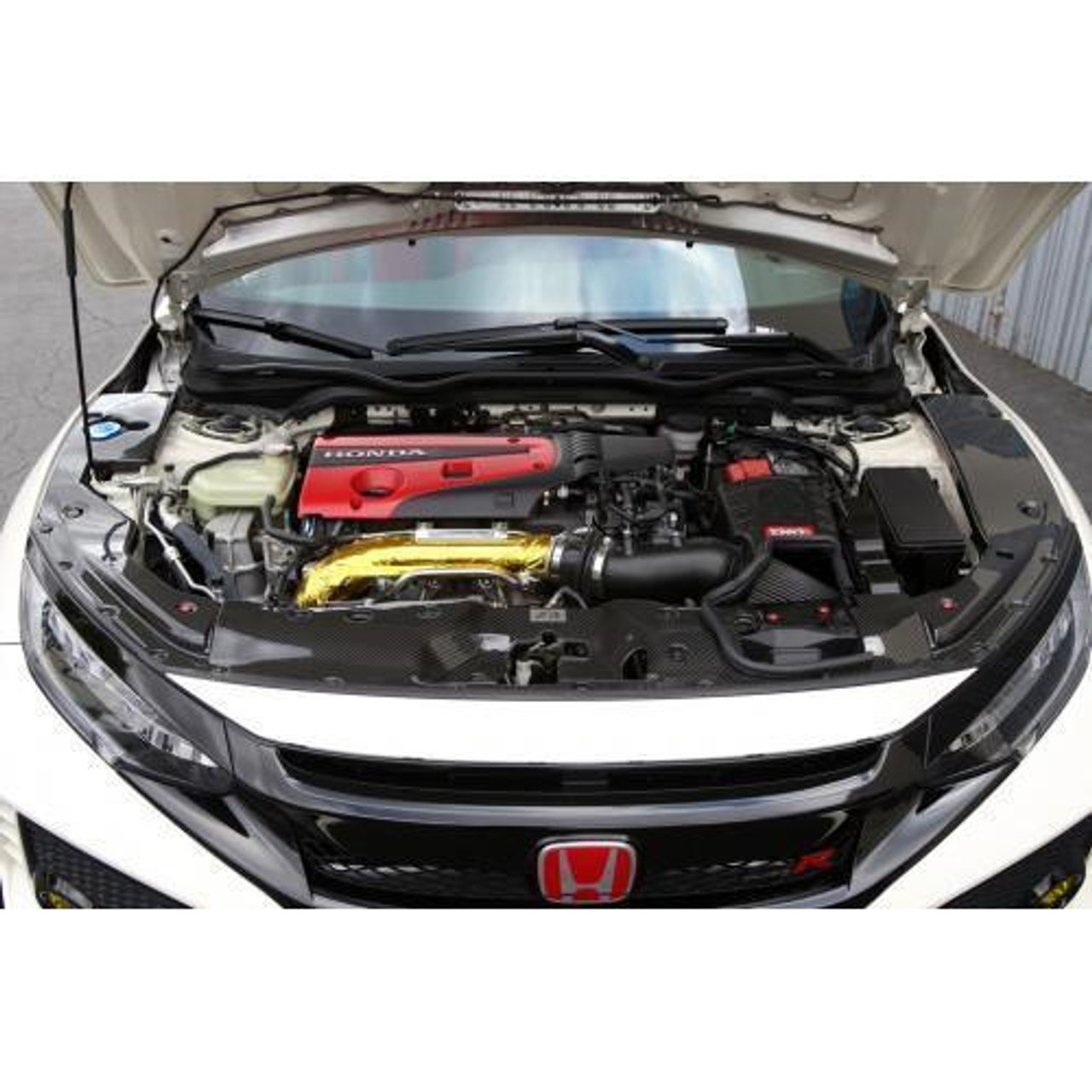 APR Performance Carbon Fiber Radiator Cooling Plates Kit Honda Civic Type R 2017+