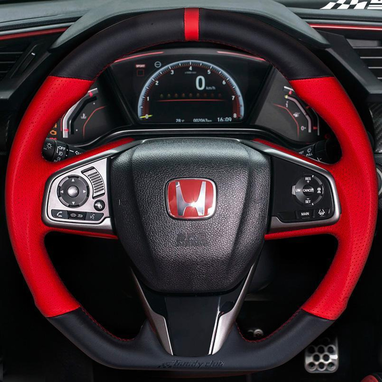 Buddy Club "Time Attack" Sport Steering Wheel | 2016-2020 Honda Civic