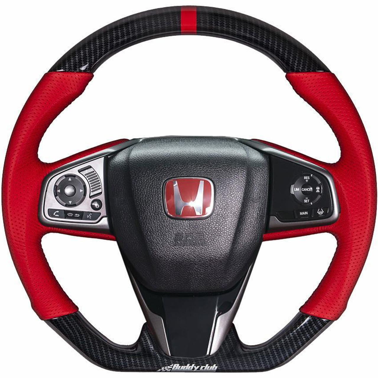 Buddy Club "Time Attack" Sport Steering Wheel | 2016-2020 Honda Civic