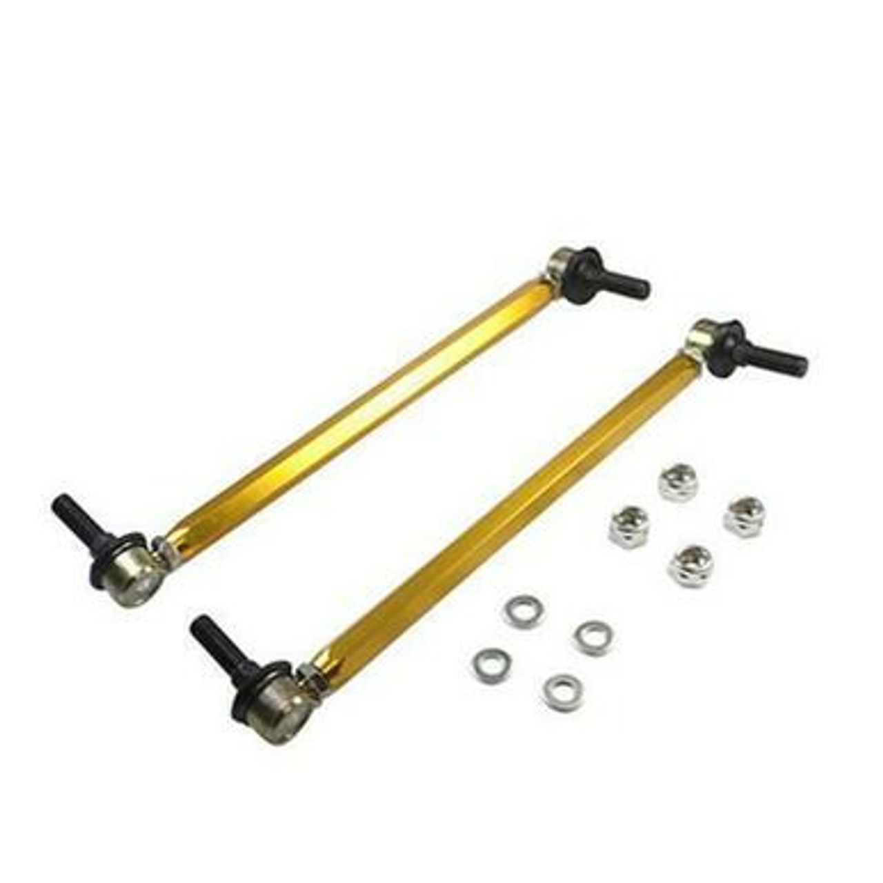 Sway Bar Link Kit; Heavy Duty Steel Ball; 10mm Ball Stud