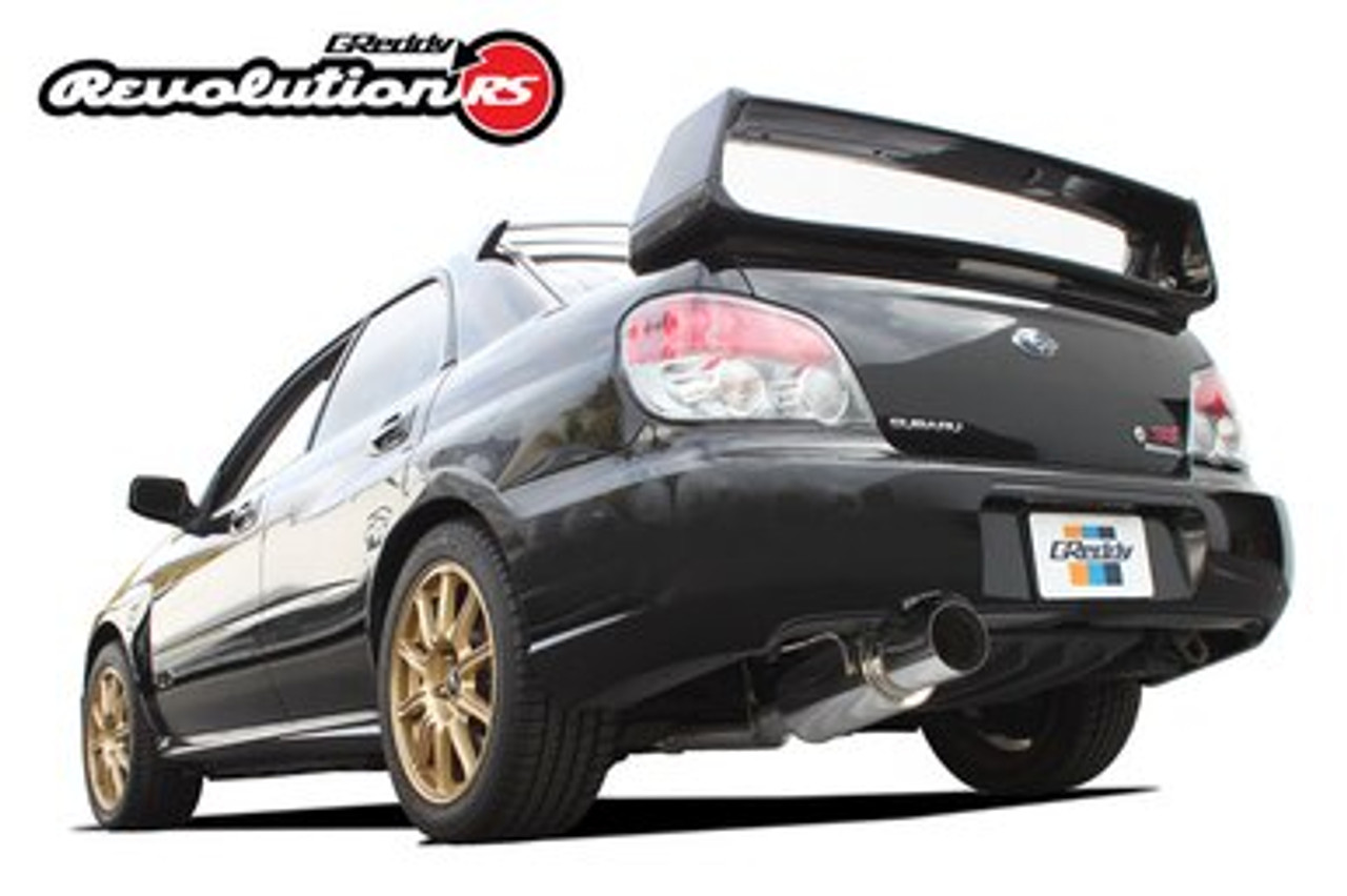 GReddy Revolution RS Exhaust System | 2002-2007 Subaru WRX/STI