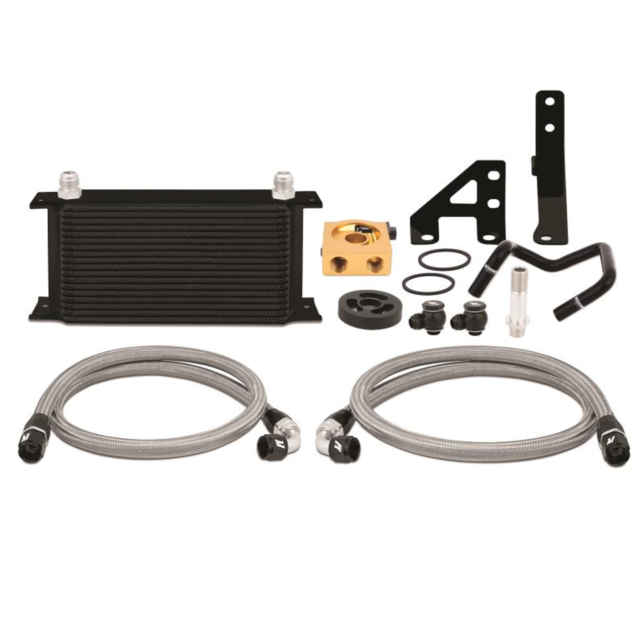 Mishimoto 2015 Subaru WRX Thermostatic Oil Cooler Kit - Black
