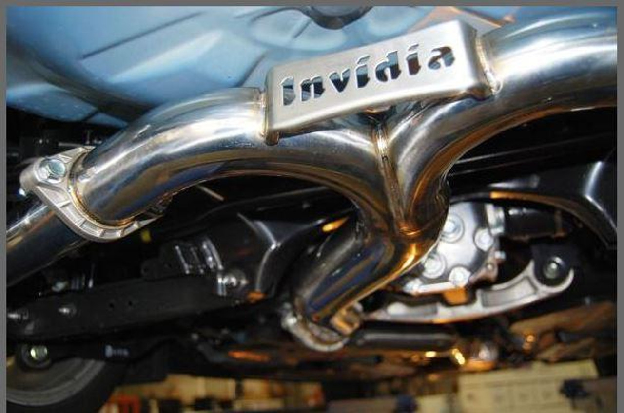 Invidia Q300 Cat Back Exhaust Titanium Tips Subaru WRX / STI 2015-2021