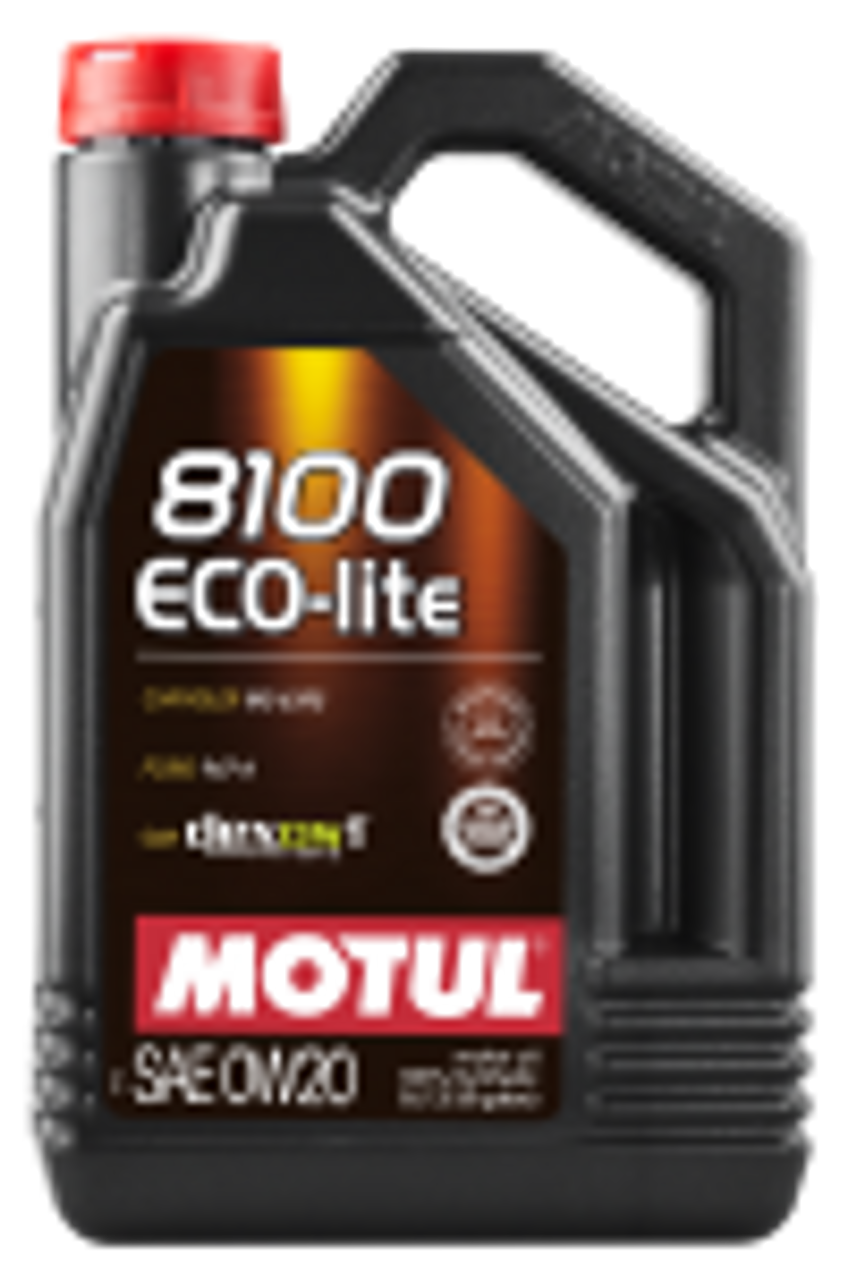 Motul 5L Synthetic Engine Oil 8100 0W20 ECO-LITE