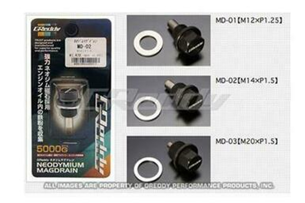 GReddy Magnetic Oil Drain Plugs Subaru FA