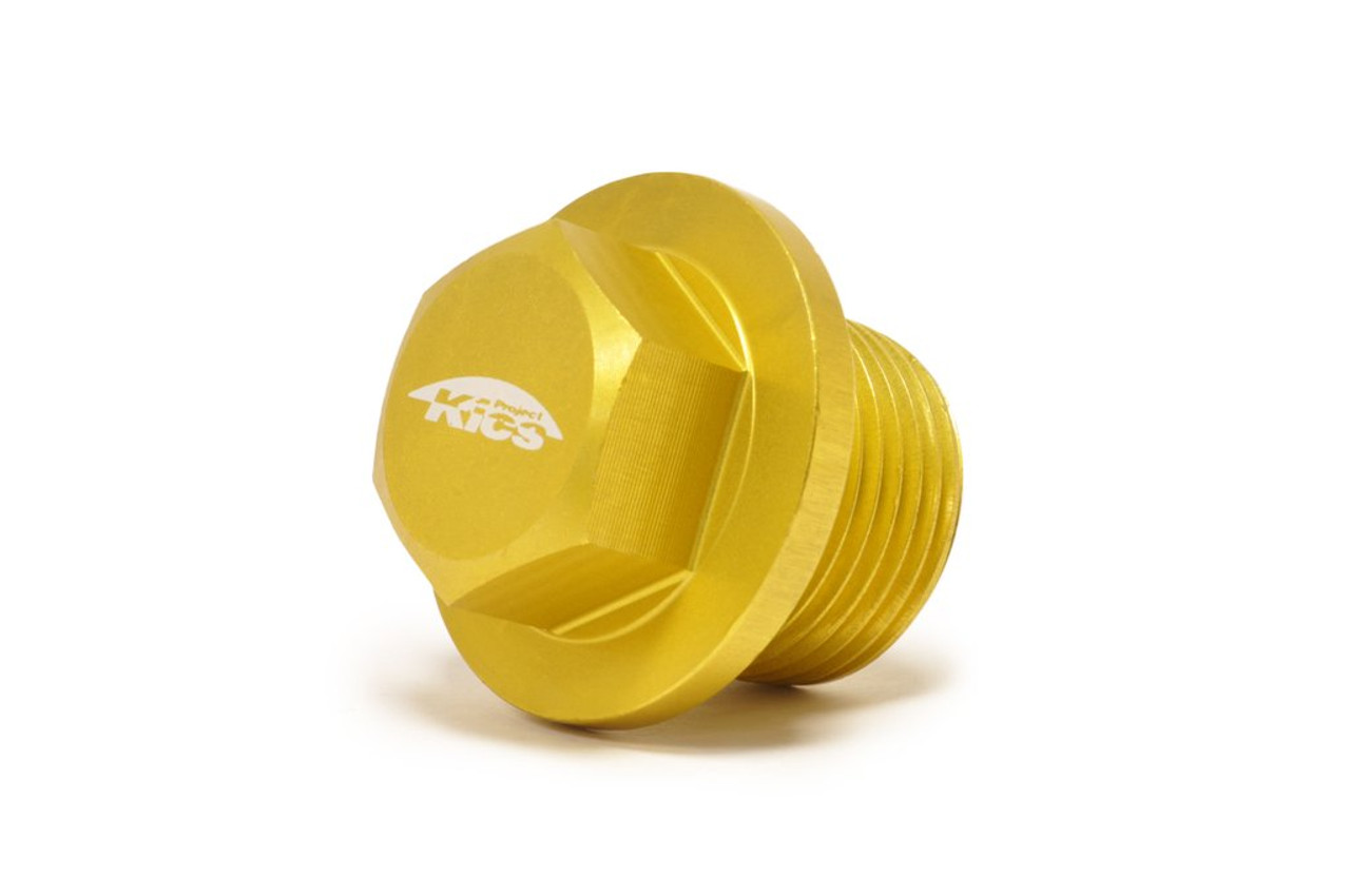 Project Kics Magnetic Oil Drain Plug Yellow M20 x 1.5 (WMAG3)