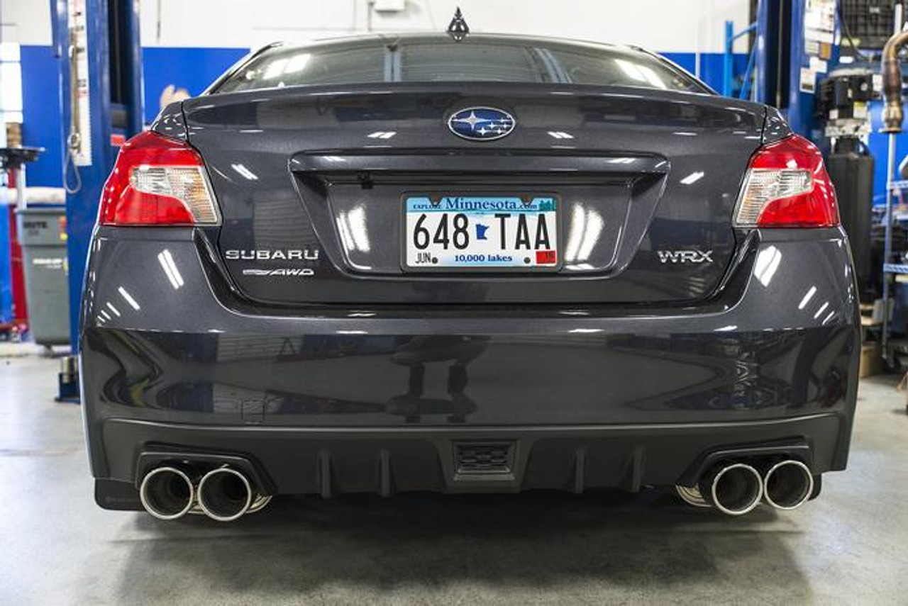 Invidia Q300 Cat Back Exhaust SS Rolled Tips Subaru WRX / STI 2015-2021