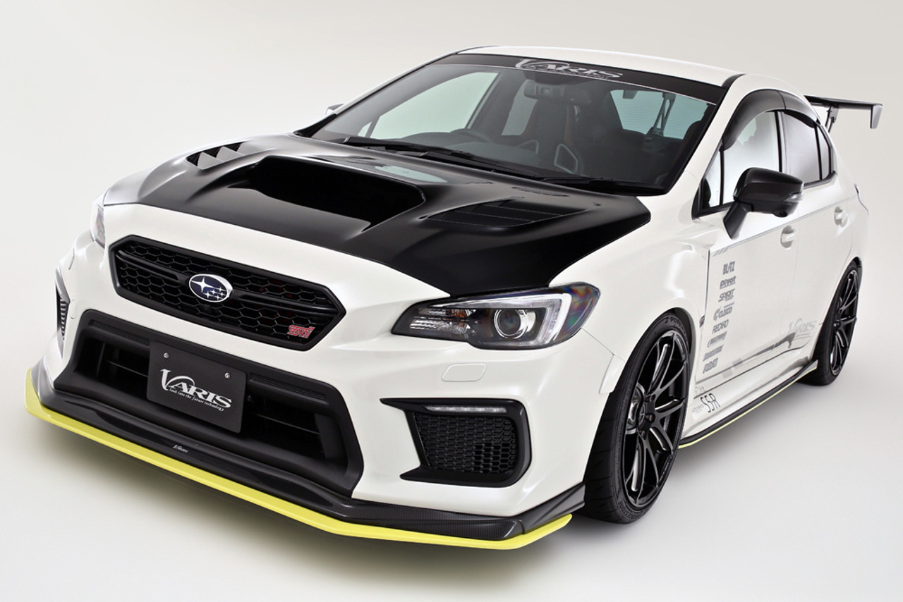 Varis Arising I Front Lip Spoiler for 2018-19 Subaru WRX STi [VAB] VASU-210C