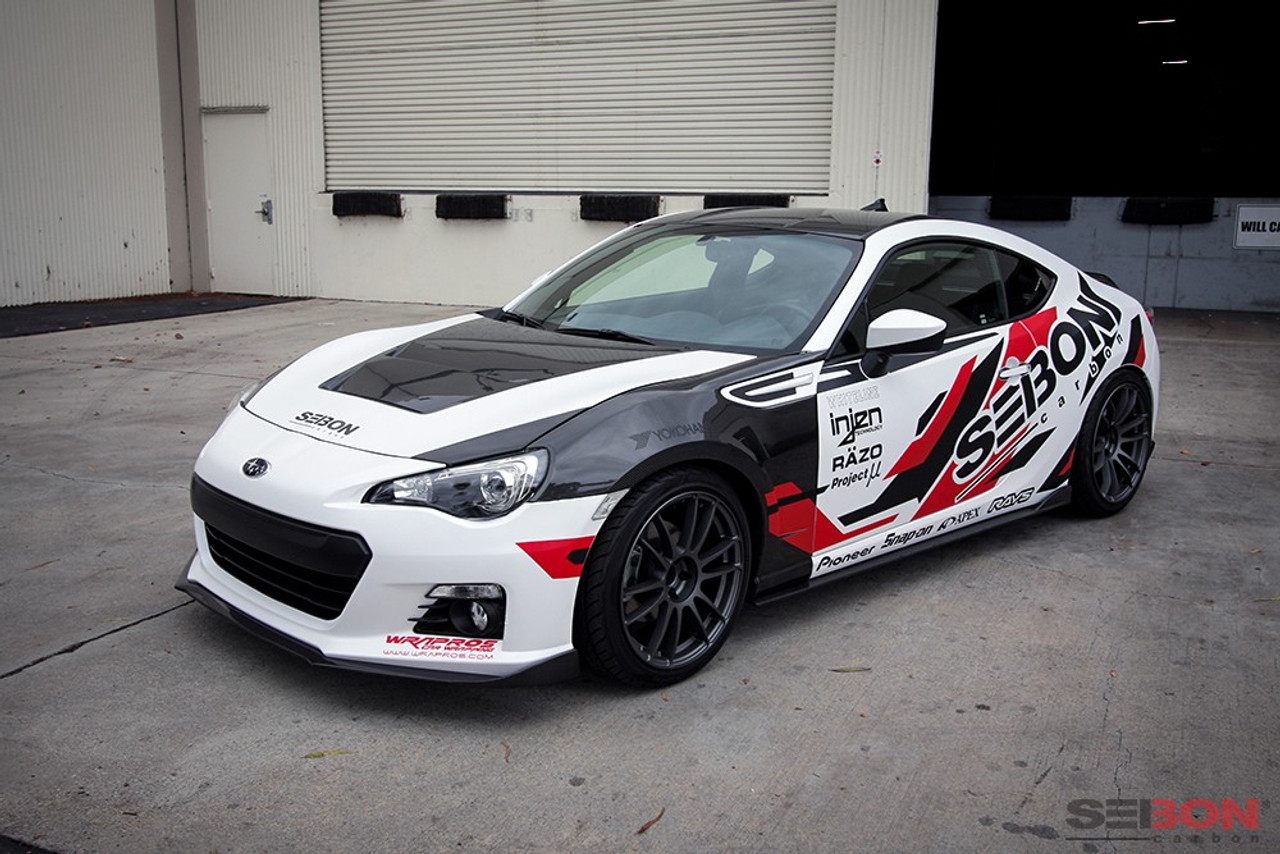 SEIBON DV-STYLE CARBON FIBER HOOD FOR 2013-2020 SCION FRS / TOYOTA 86 / SUBARU BRZ