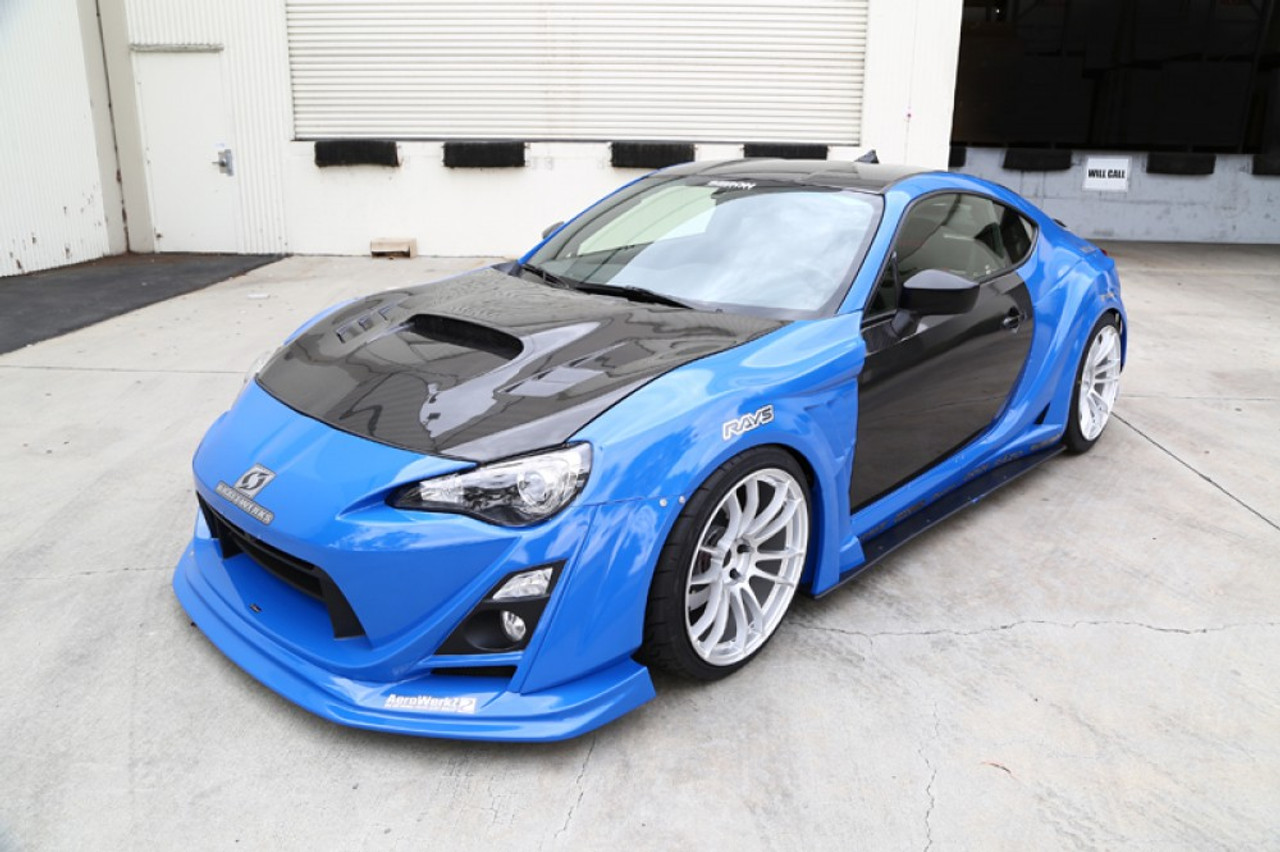 SEIBON FA-STYLE CARBON FIBER HOOD FOR 2013-2020 SCION FRS / TOYOTA 86 / SUBARU BRZ