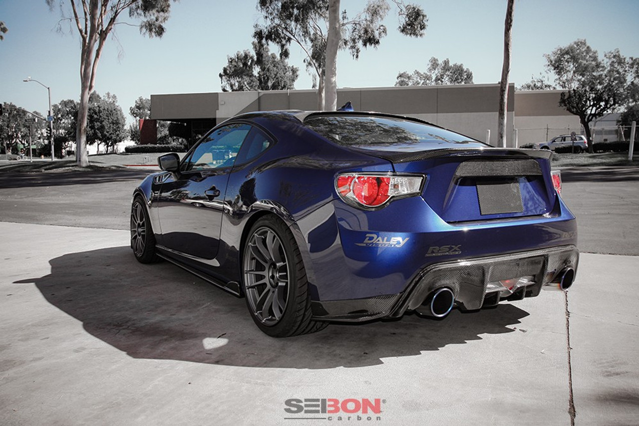 SEIBON CARBON FIBER REAR ROOF SPOILER FOR 2013-2020 SCION FRS / TOYOTA 86 / SUBARU BRZ