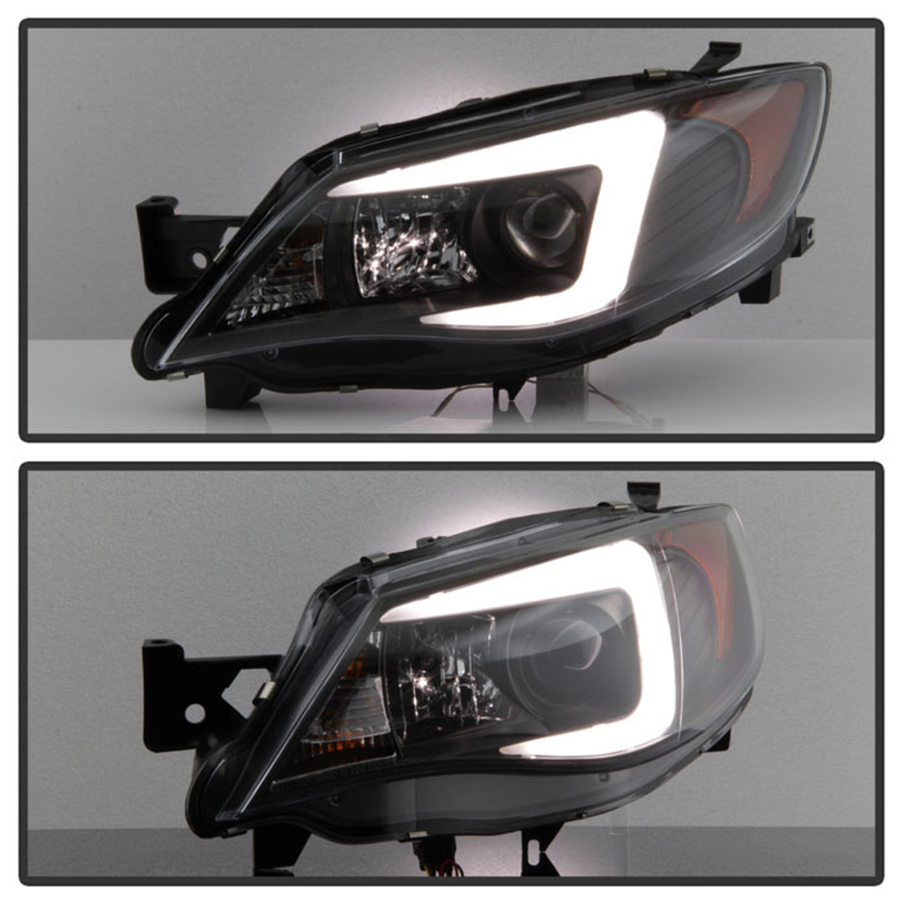 Spyder Subaru WRX 08-09 Projector Headlights - Halogen Model Only