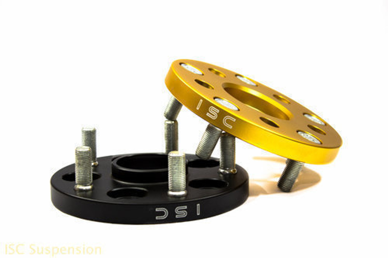 ISC Suspension 5x100 to 5x114 25mm Wheel Adapters Gold