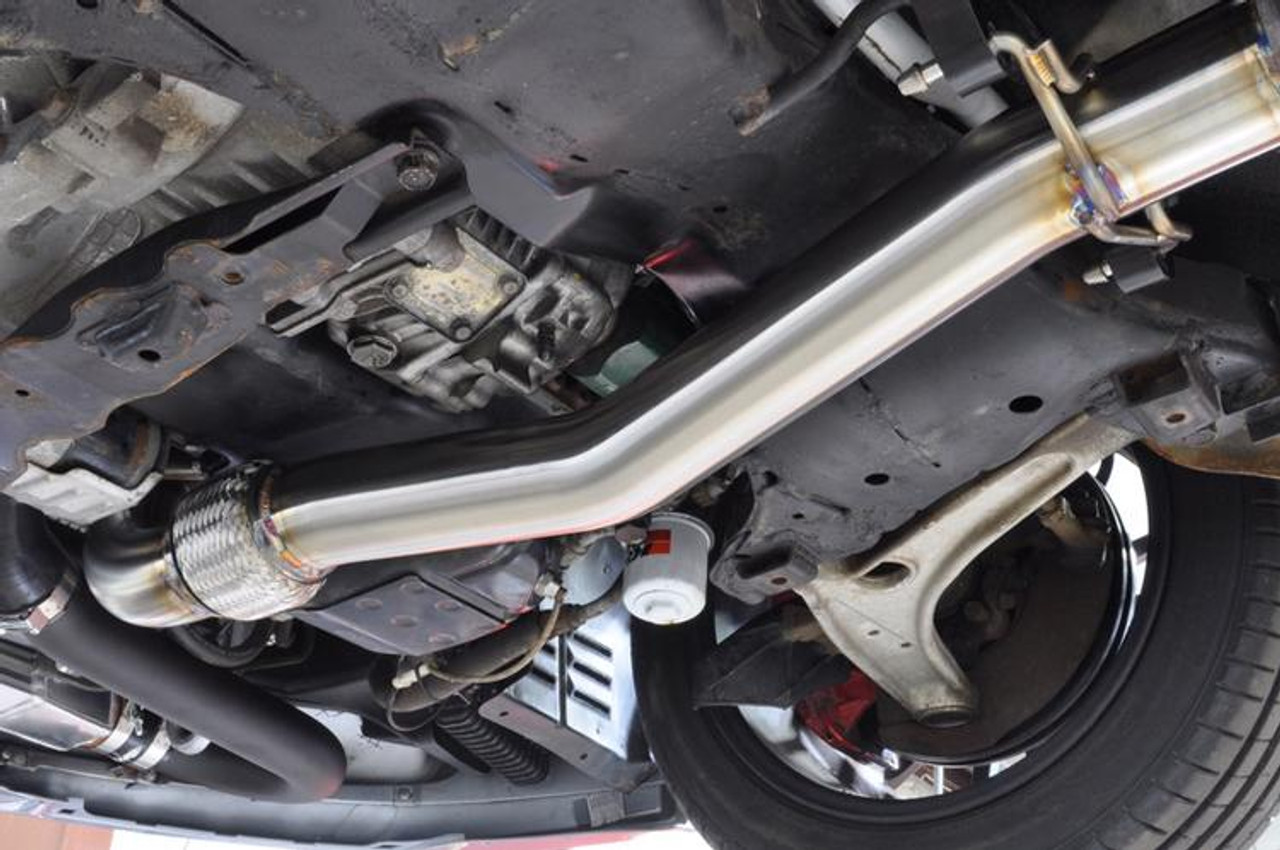 STM Evo 7/8/9 Downpipe O2 Recirculated for FP SS Housing