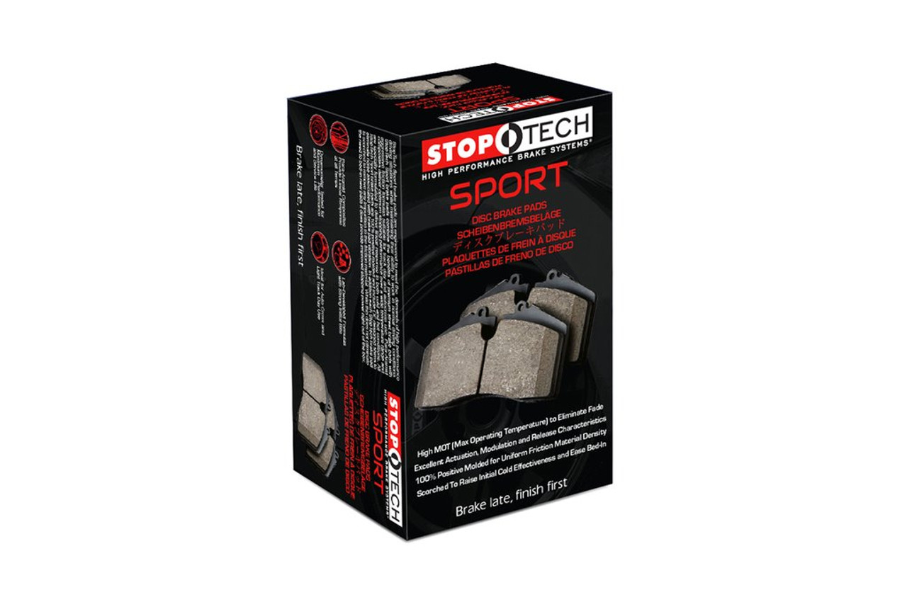 StopTech Sport Brake Pads with Shims and Hardware