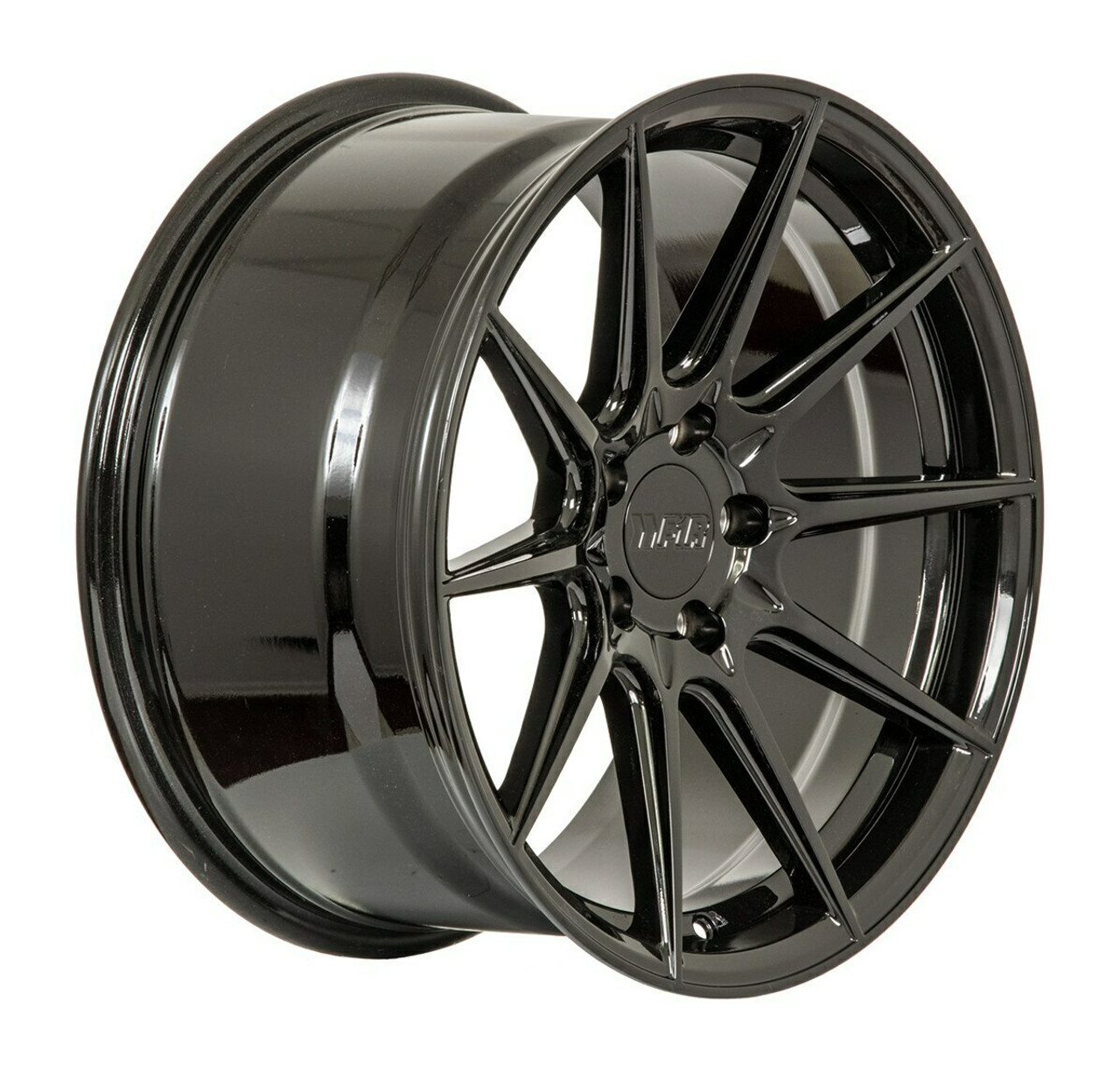 F1R F101 18x8.5 +42 Gloss Black