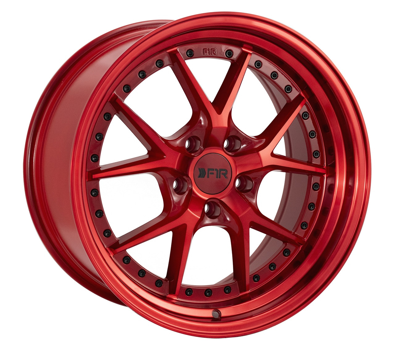 F1R F105 18x8.5 +38 Candy Red