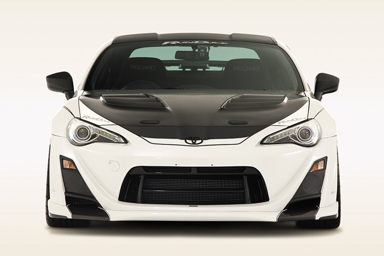 VARIS ARISING-II CARBON FRONT LIP COVER FOR 2012-16 TOYOTA 86/FR-S