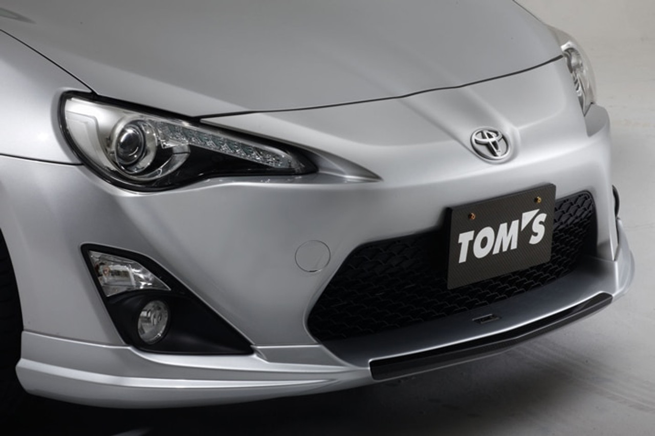 TOM'S Racing Front Spoiler Carbon Garnish - Scion FRS