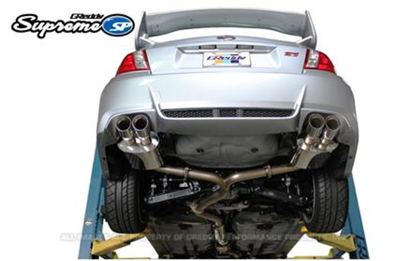 Greddy Supreme SP Cat Back Exhaust | 2011-2014 Subaru STi Sedan