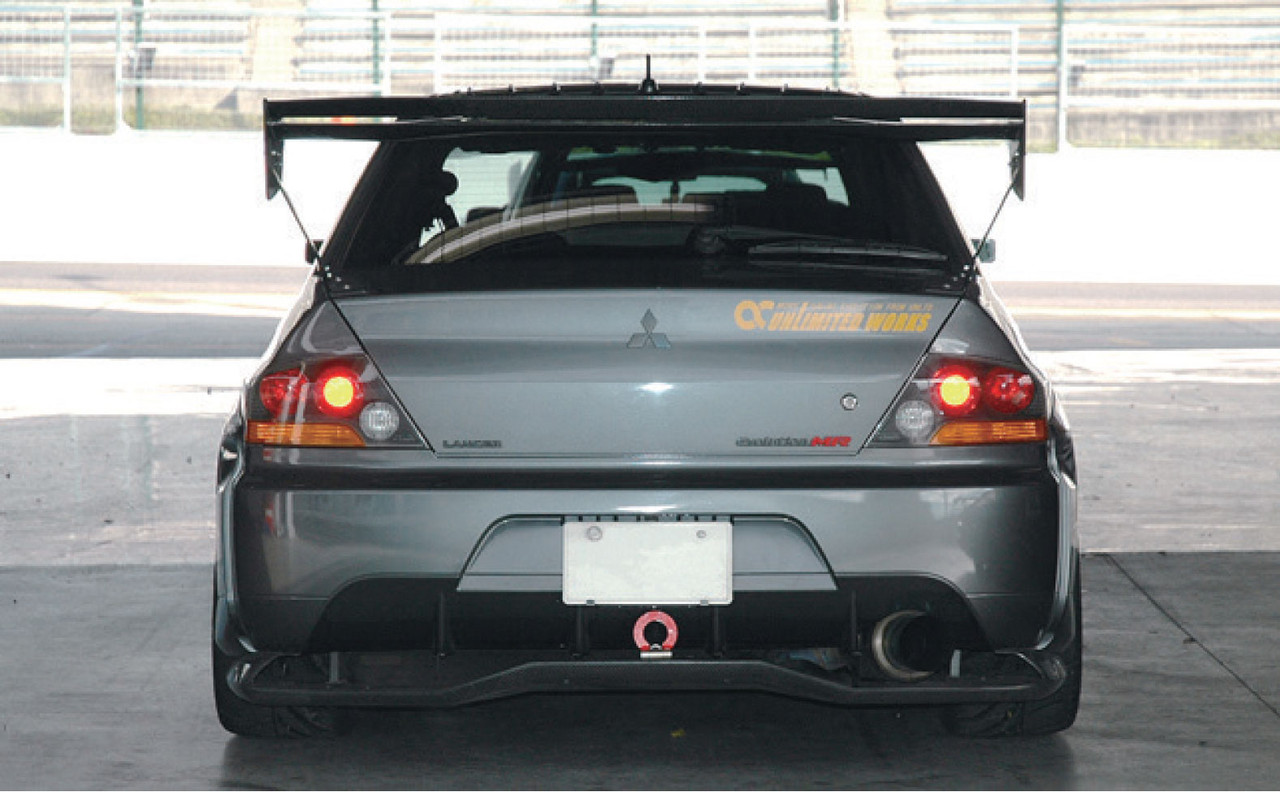 Voltex Rear Diffuser / Undertray - Mitsubishi EVO VIII / IX 03