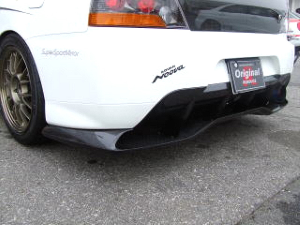 Voltex Rear Diffuser / Undertray - Mitsubishi EVO VIII / IX 03