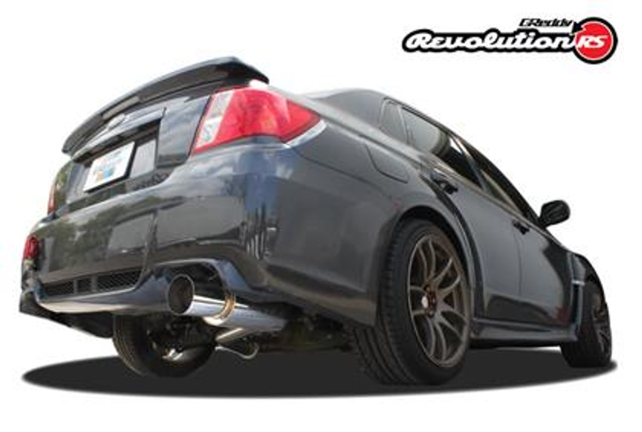 GReddy Revolution RS Exhaust | 2011-2014 Subaru WRX/STI Sedan