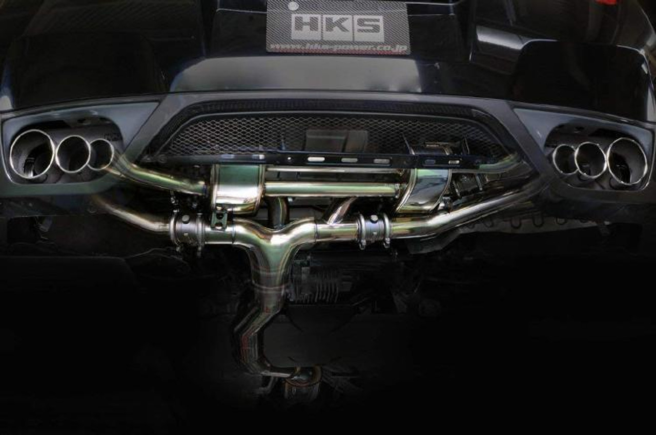HKS 3SX Exhaust for R35 GTR
