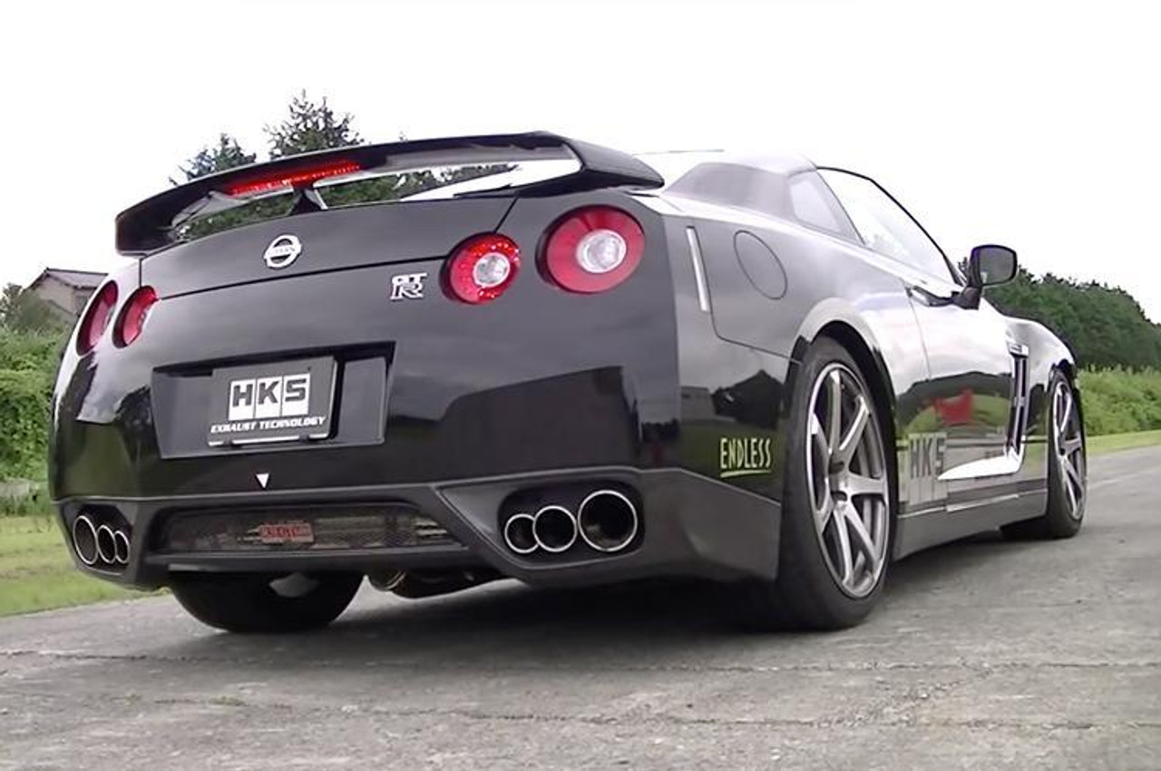 HKS 3SX Exhaust for R35 GTR