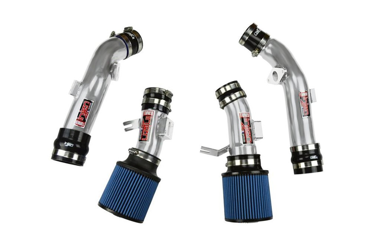 NISSAN SHORT RAM INTAKE SYSTEM
Finish: Polished.  Intake Color: Polished.    Filter Color: Blue