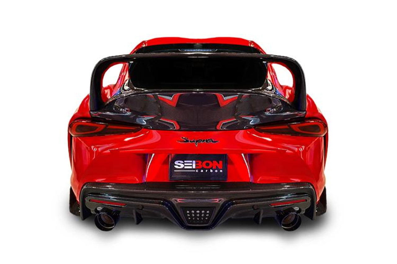 Seibon Carbon Fiber Rear Diffuser for 2020 Supra