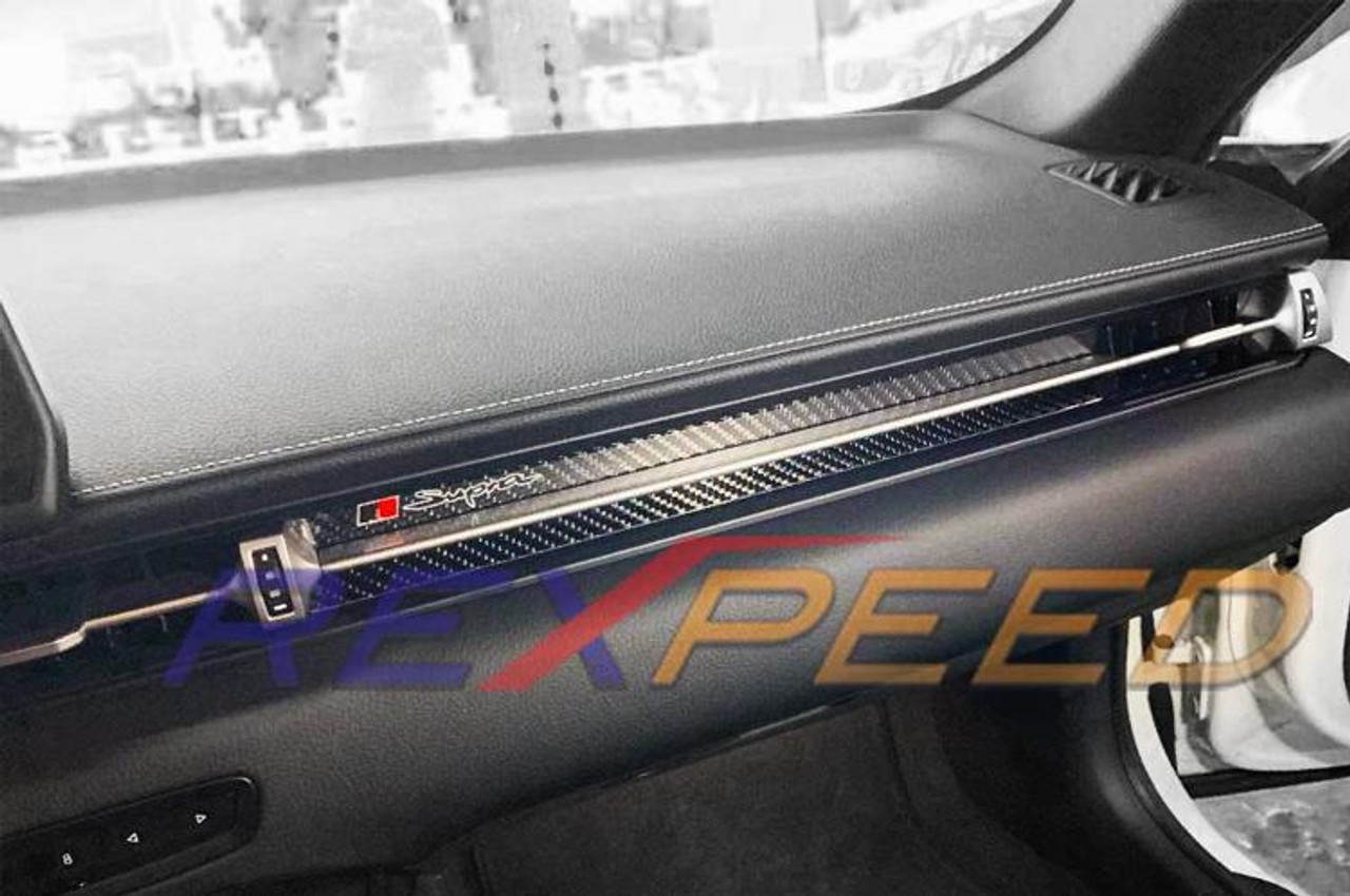 Rexpeed Carbon Fiber Interior Badge for 2020 Supra