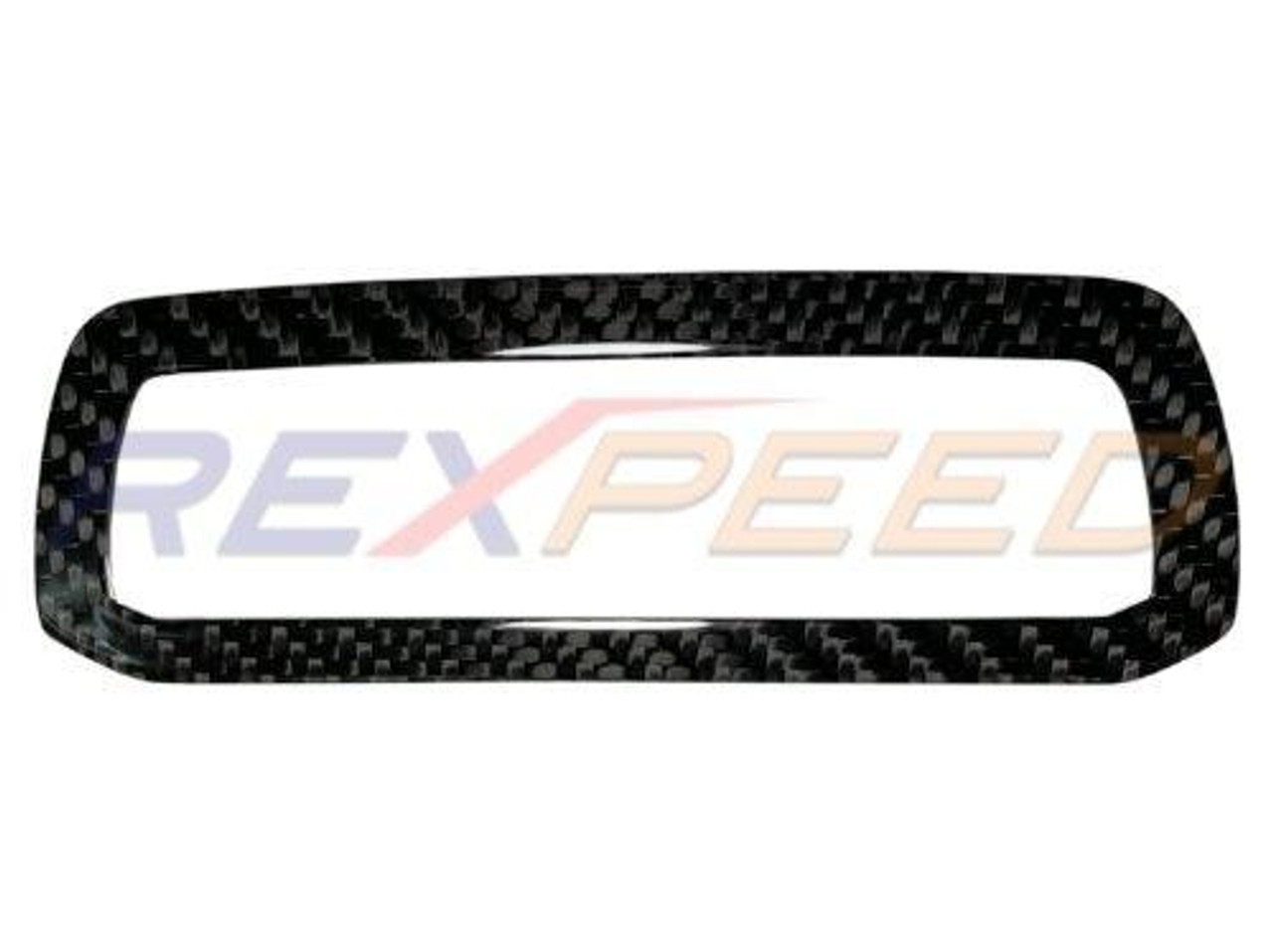 Rexpeed Carbon Fiber Cluster Switch Panel Badge | 2020 Toyota Supra