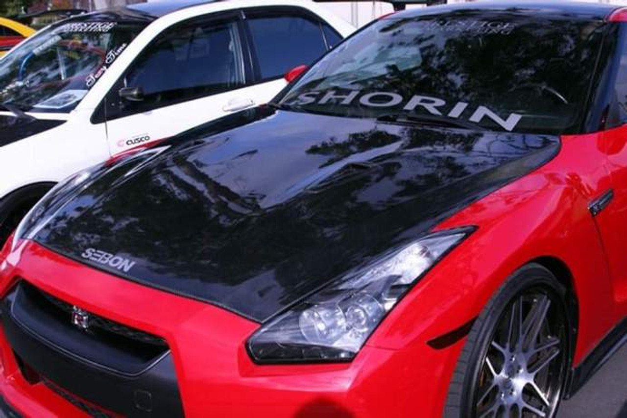 Seibon OEM-Style Carbon Fiber Hood | 2009-2016 Nissan GT-R R35